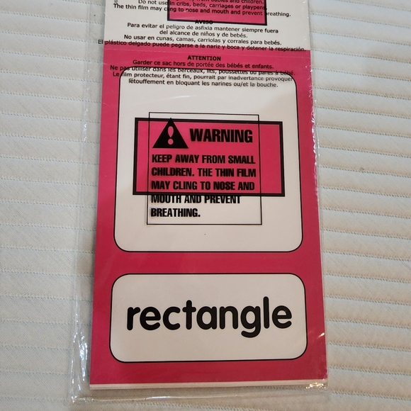 Schoolgirl style 25 piece shape cards for classroom NWT - Picture 8 of 8